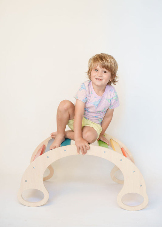 Rainbow arch climber & rocker